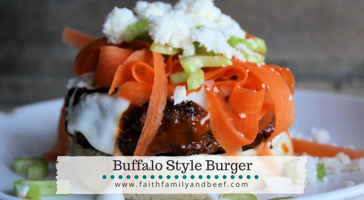 Buffalo Style Burger