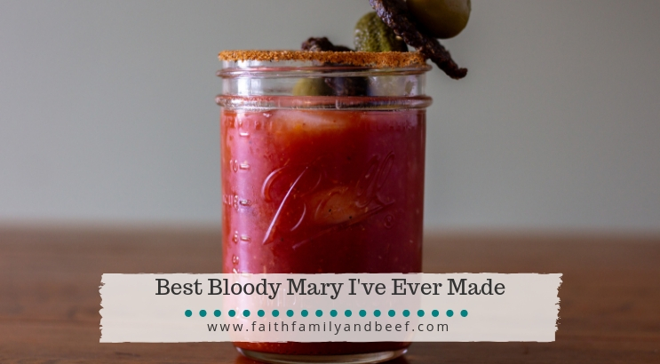 Best Bloody Mary I've Ever Made