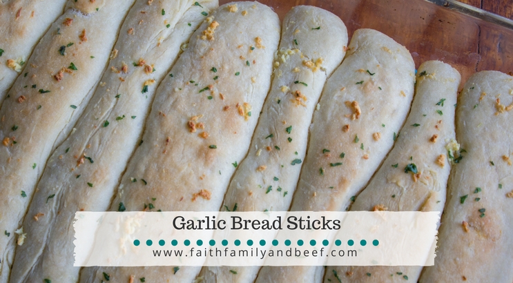 Garlic Bread Sticks - seriously the best bread sticks I've ever made!