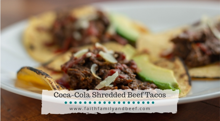 Coca-Cola Shredded Beef Tacos