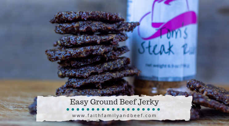 Easy Ground Beef Jerky