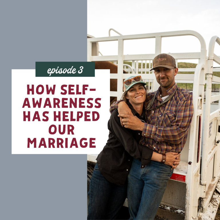 thumbnail graphic for episode 3 how self-awareness has helped our marriage
